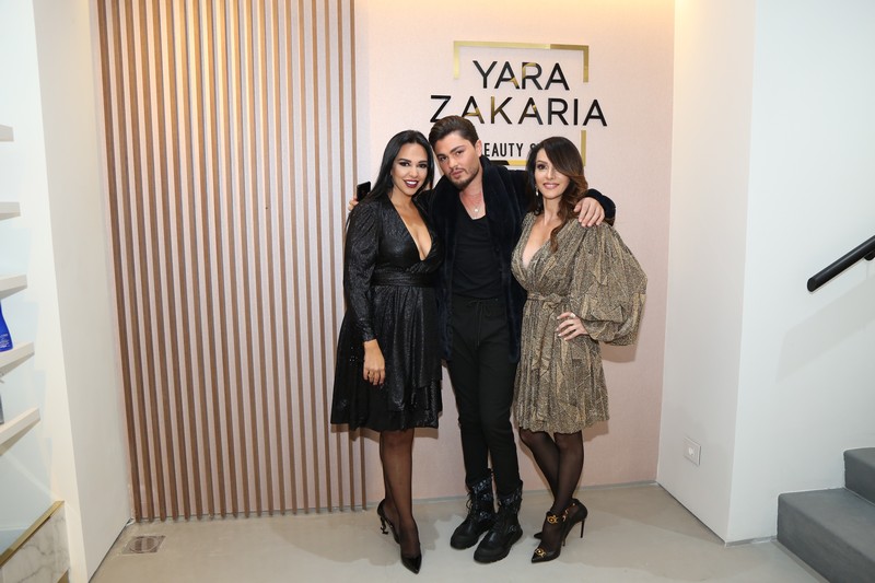A festive opening for YARA ZAKARIA new Beauty Space